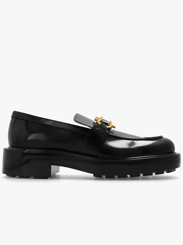 Bottega Veneta Leather Loafers Black