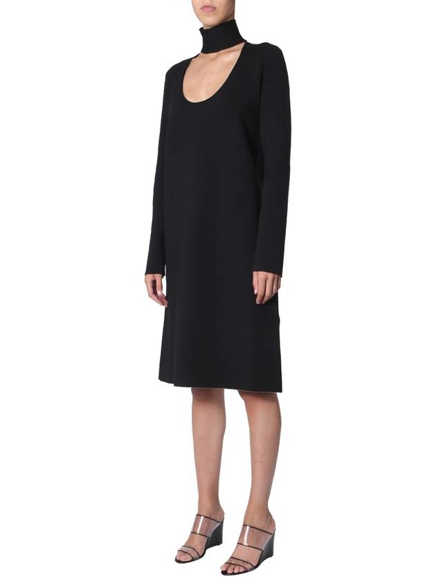 Bottega Veneta high neck dress 571955VKBA01000 B0040168029
