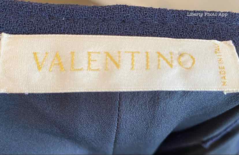 VALENTINO Navy Dress | 6