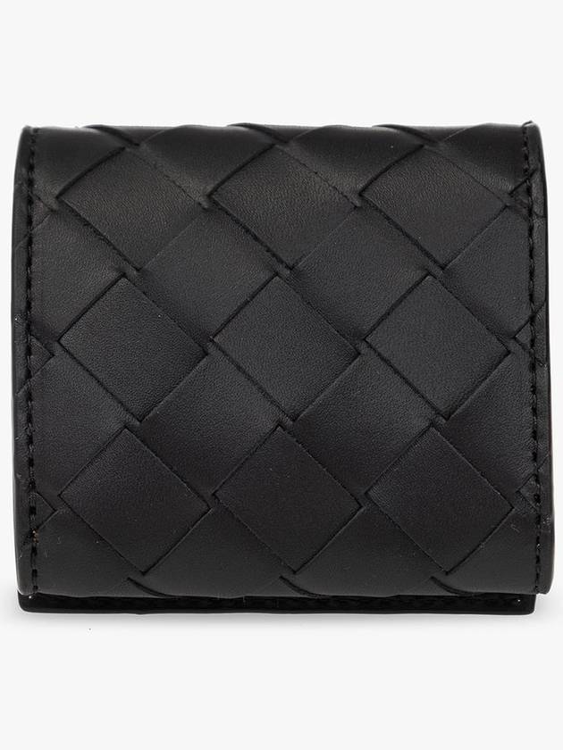 Bottega Veneta Intrecciato Coin Purse Black