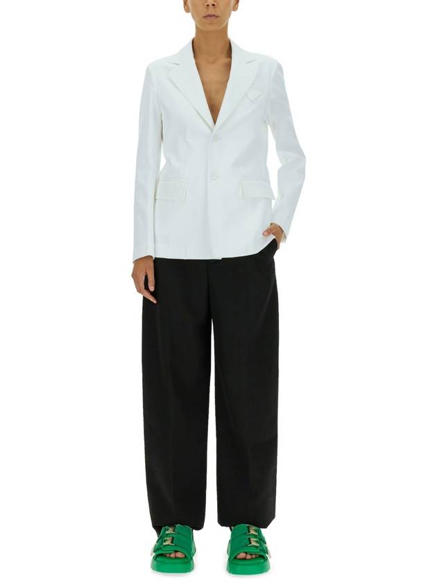 Bottega Veneta Classic Twill Jacket White