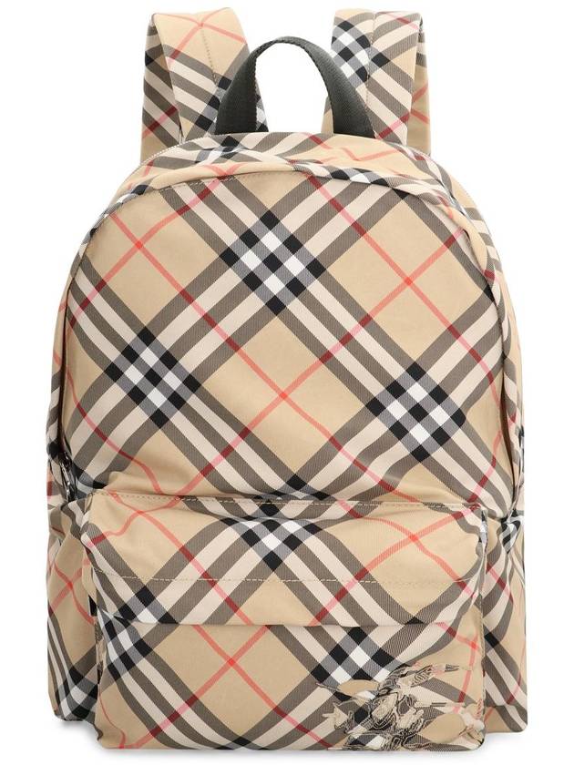 Burberry Nova Check Backpack Beige