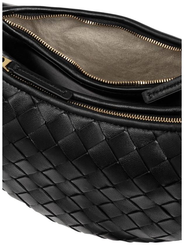 Bottega Veneta Gemelli Messenger Bag Black