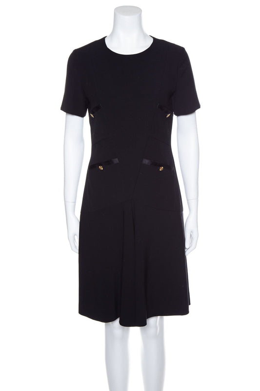 Chanel Vintage Black Dress SZ 38