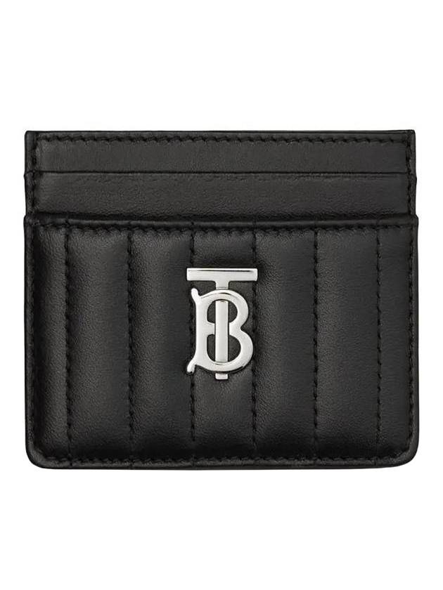 Burberry Lola Quilted Card Wallet Black