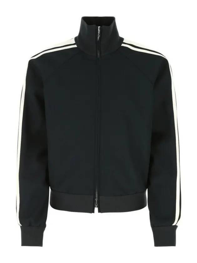 Bottega Veneta Stretch Track Jacket Black Green