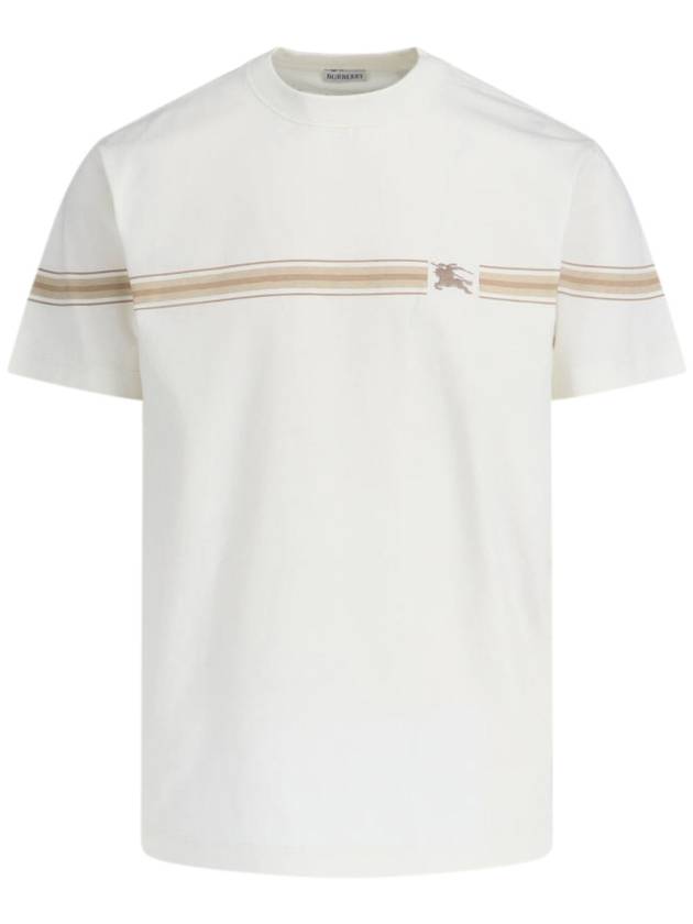 Burberry Striped cotton t shirt 8104051