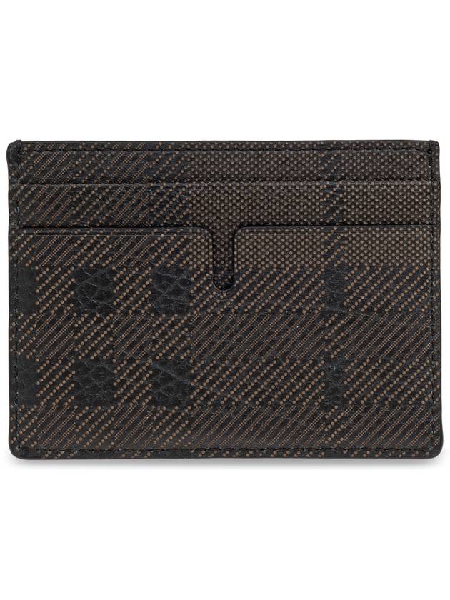 Burberry B Shield Card Wallet Slate