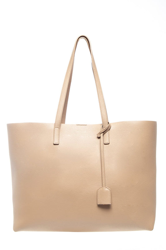 Saint Laurent Tan East West Shopper Tote