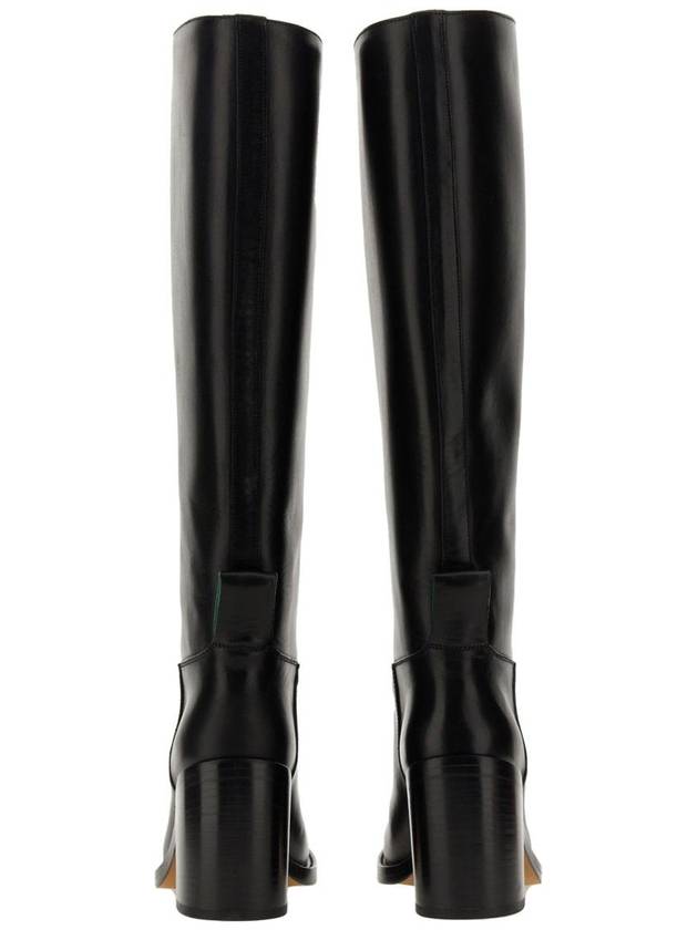 Bottega Veneta Cavallo Cavallo leather long boots black