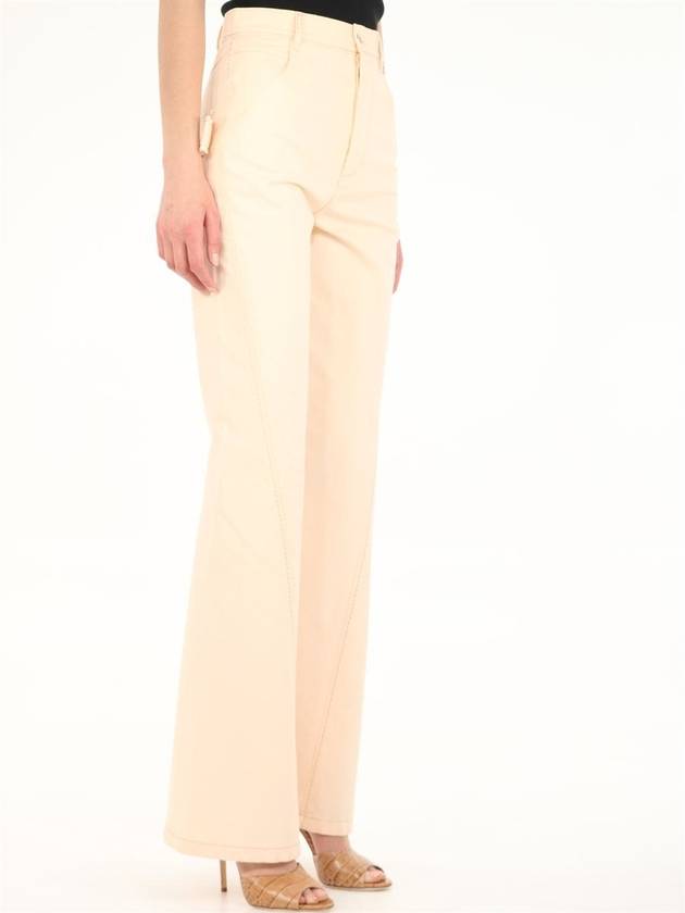 Bottega Veneta straight pants beige