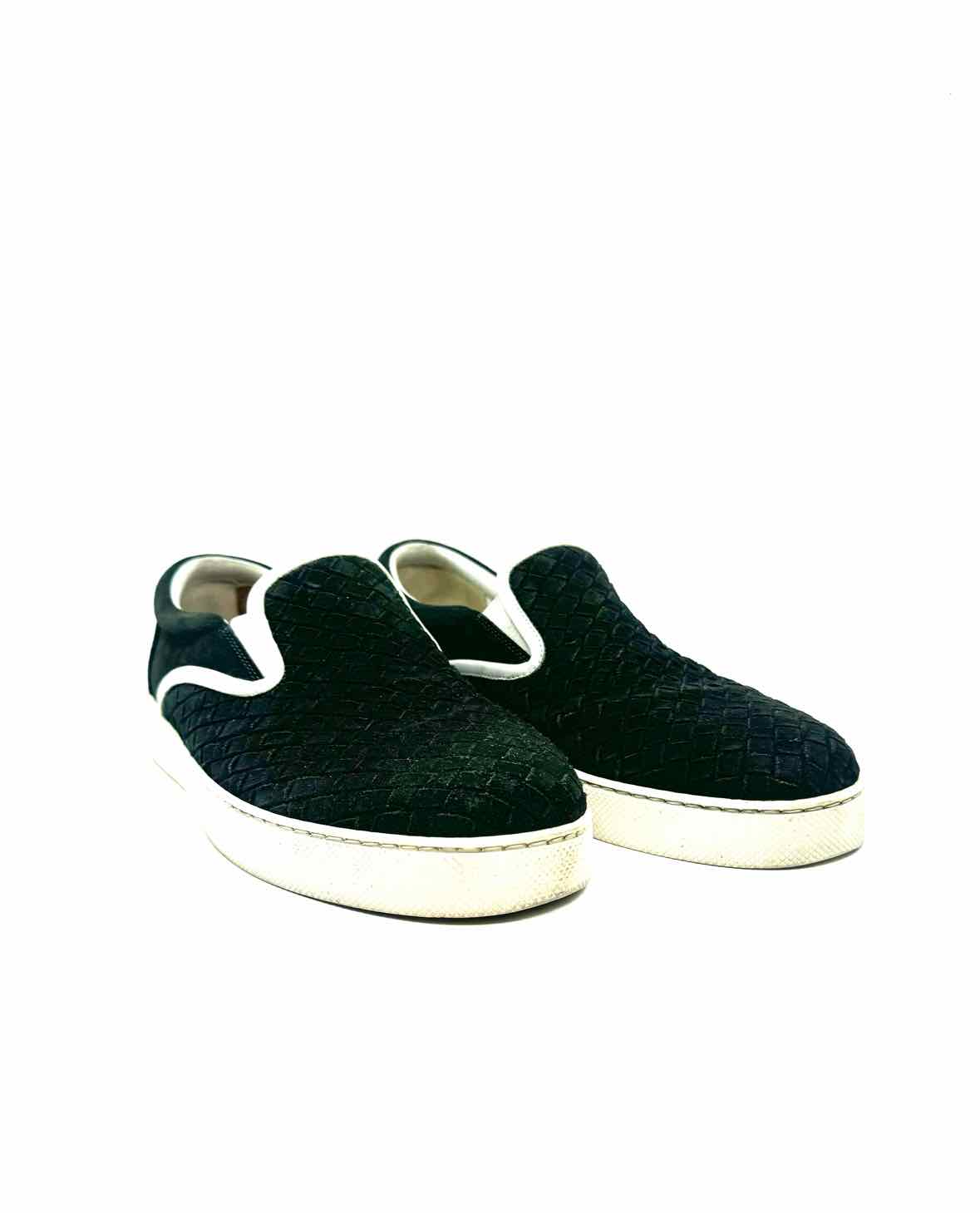 BOTTEGA VENETA Size 10 Black Men's Sneakers