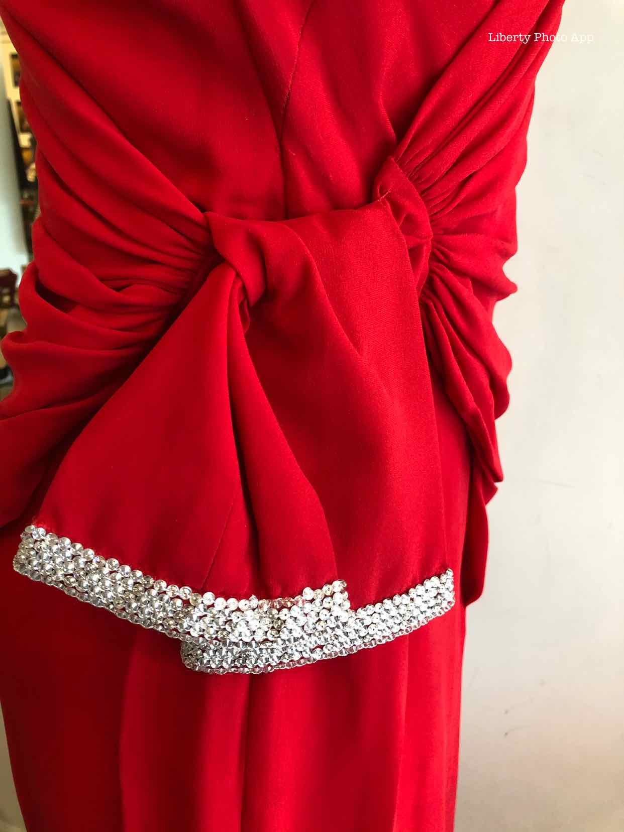 VALENTINO Single Shoulder Bow Dress | 4