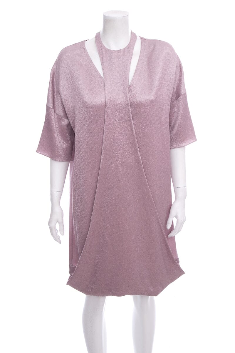 Valentino Mauve Shimmer Dress SZ 4