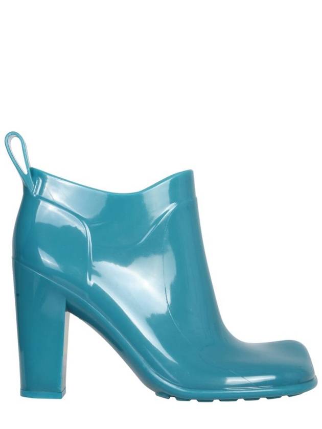 Bottega Veneta Shine Rubber Heel Ankle Worker Boots Blaster