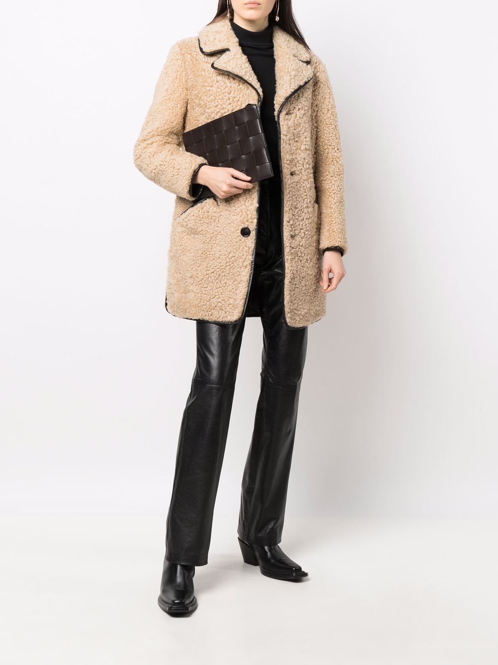 Bottega Veneta Women Cassette Medium Leather Pouch