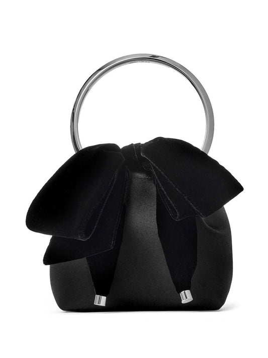 Jimmy Choo Women Bon Bon Leather Bucket Bag
