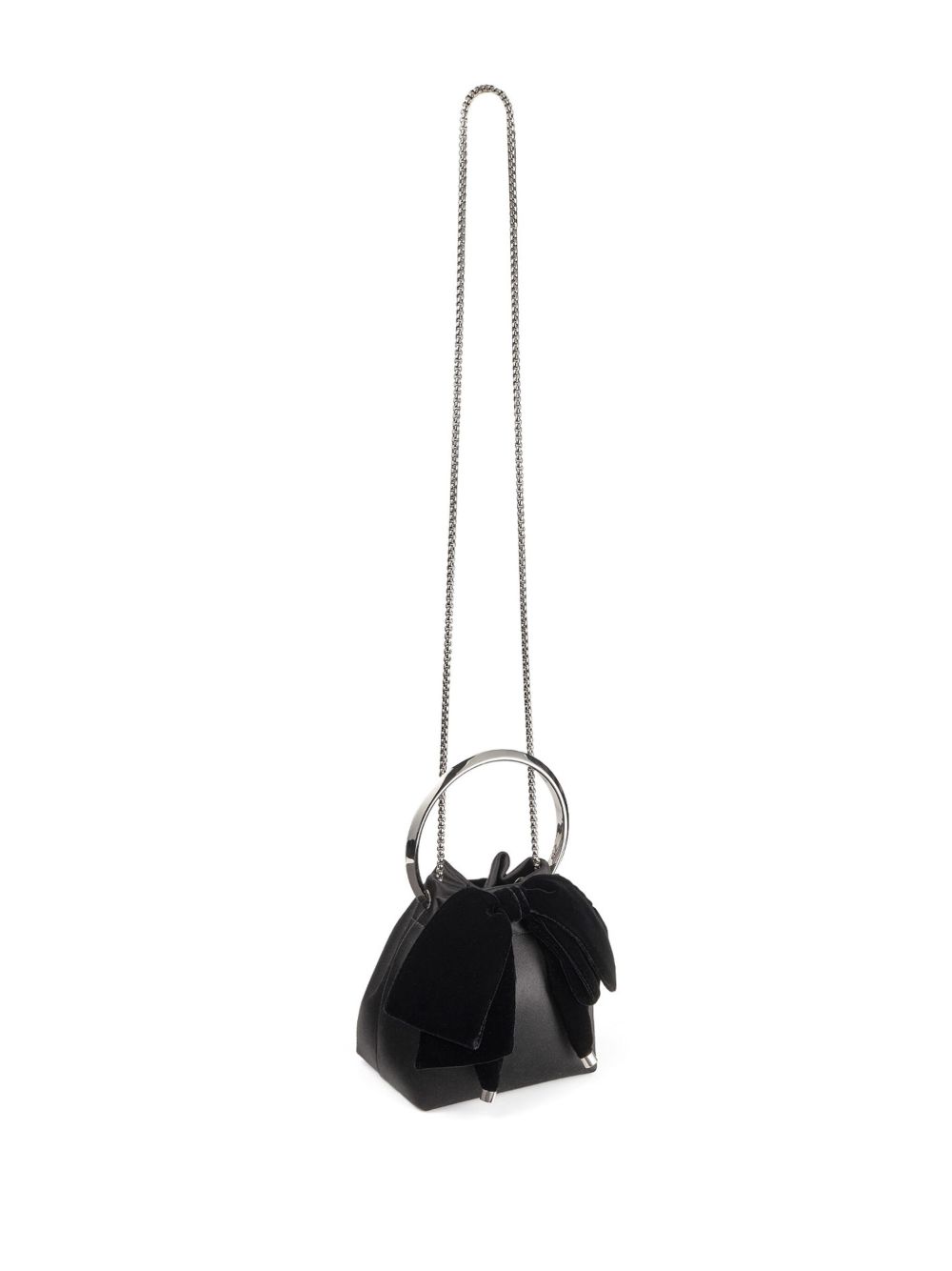 Jimmy Choo Women Bon Bon Leather Bucket Bag