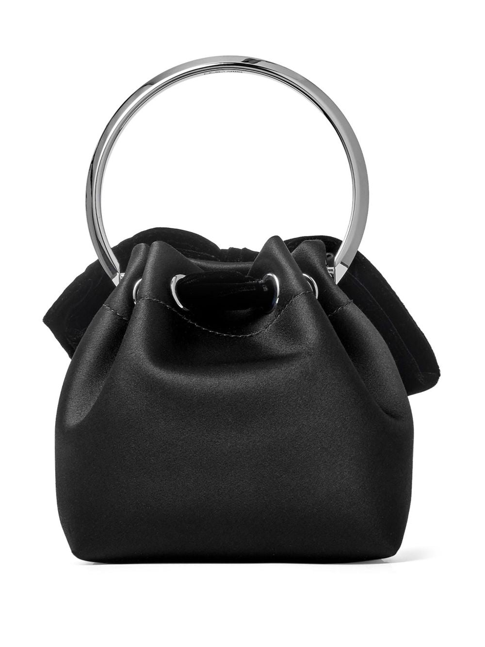 Jimmy Choo Women Bon Bon Leather Bucket Bag