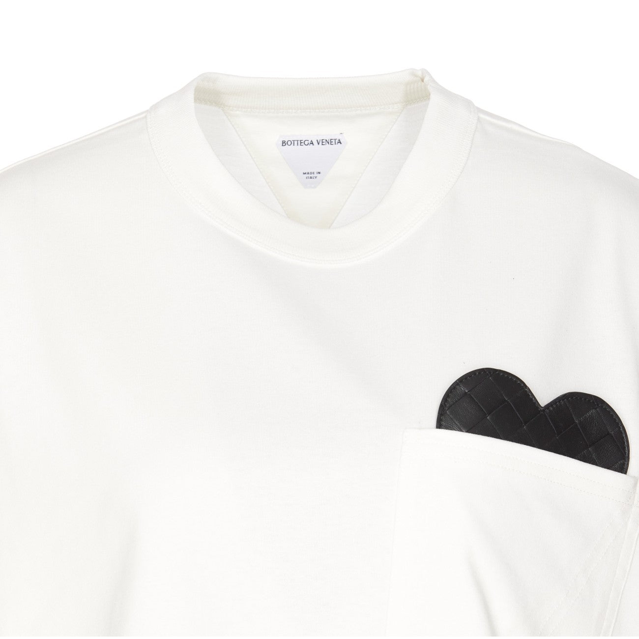 Bottega Veneta Women Heart Crop T-Shirt