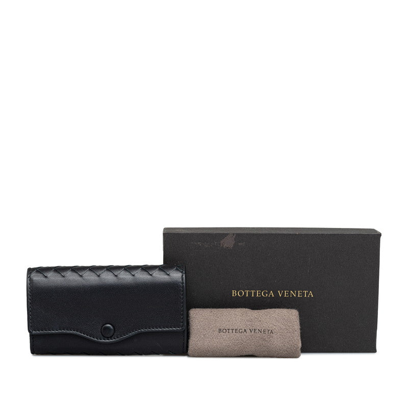 Bottega Veneta Intrecciato Leather Key Case