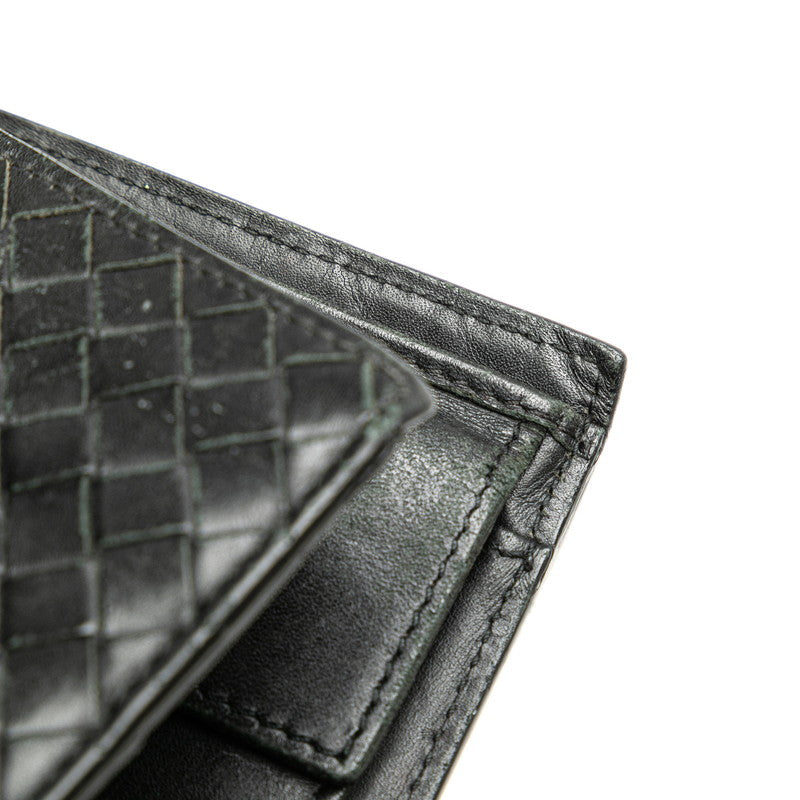 Bottega Veneta Intrecciato Leather Compact Wallet