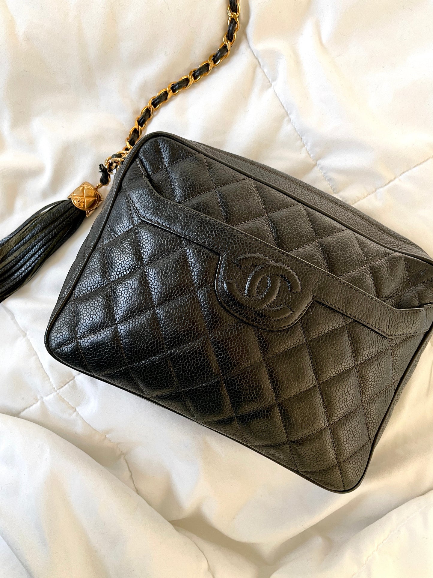 Chanel Caviar Camera Bag