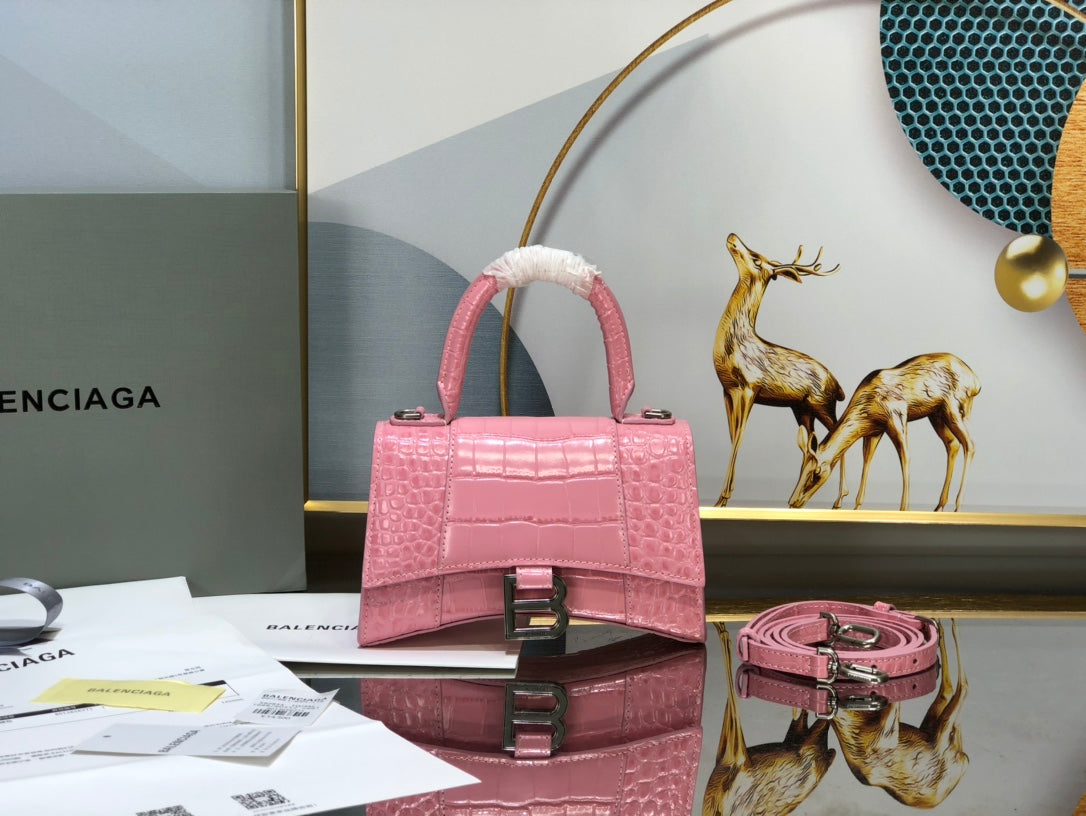 Balenciaga Hourglass Small Top Handle Bag