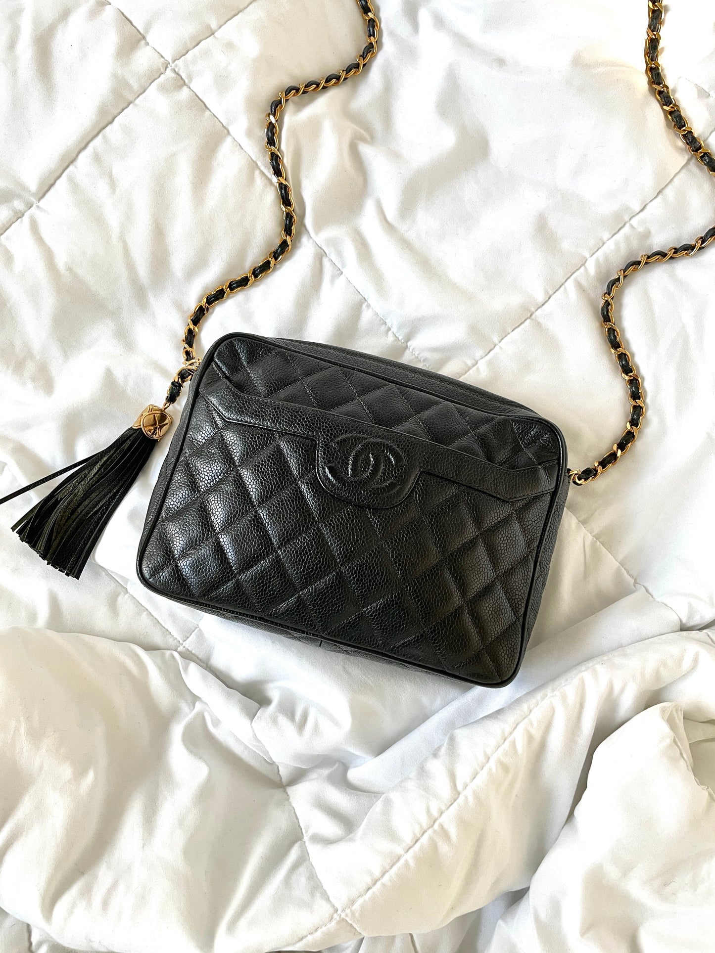 Chanel Caviar Camera Bag