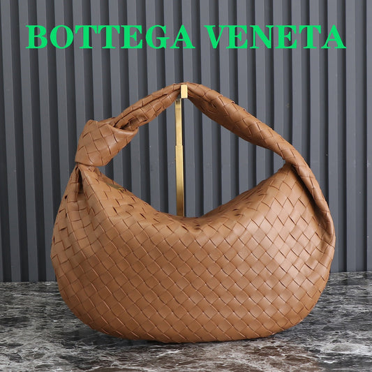 Bottega Veneta small jodie 48 brown lambskin