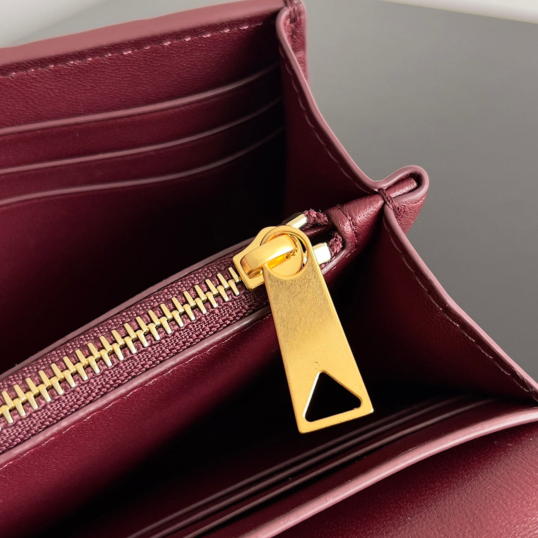 Bottega Veneta ANDIAMO BAG 19 IN BAROLO CALFSKIN