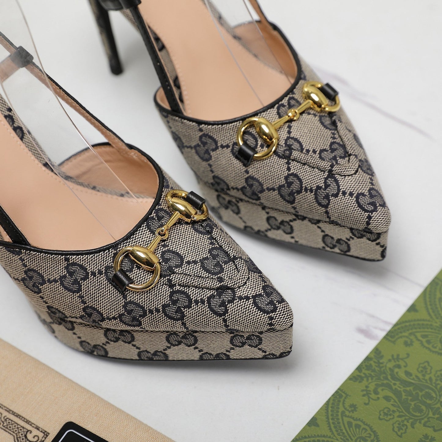 Gucci GG Valentino High heels Black