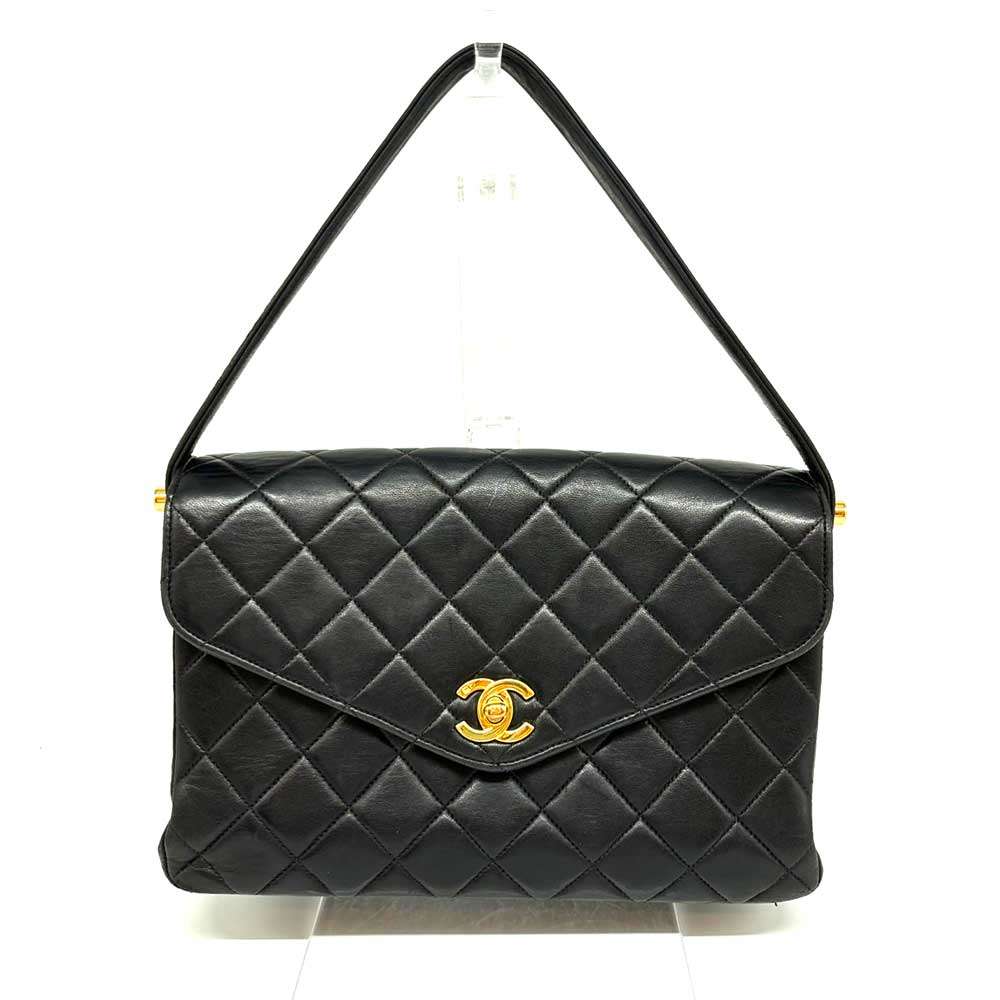 Chanel Matelasse Lambskin Top Handle Handbag in New Condition