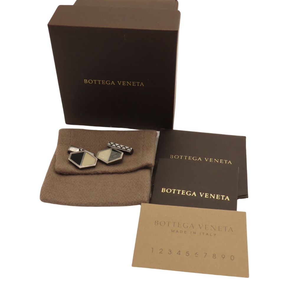 Bottega Veneta Ag925 Cufflinks Silver