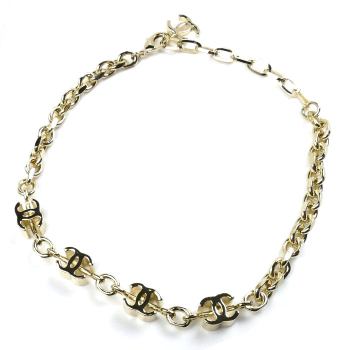 Chanel Metal Coco Mark Necklace