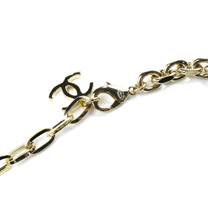 Chanel Metal Coco Mark Necklace