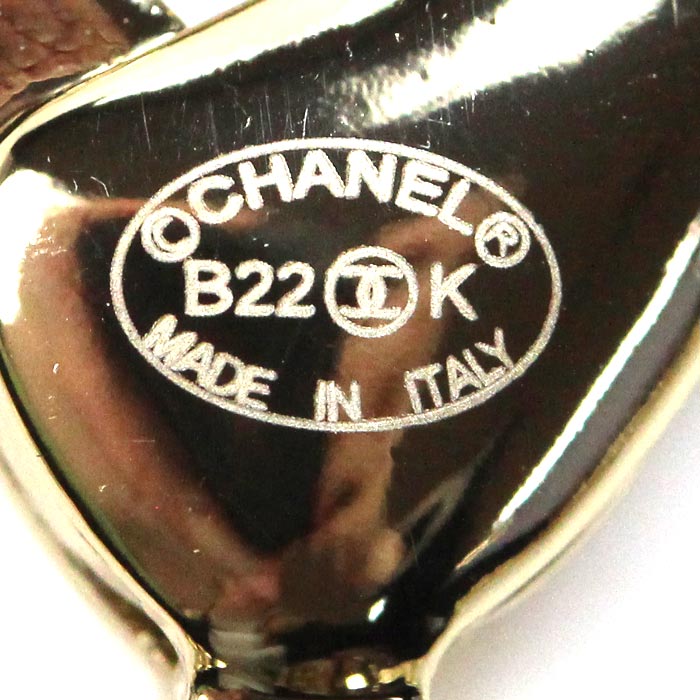 Chanel Metal Coco Mark Necklace