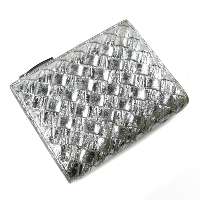 Bottega Veneta Pleated Intrecciato Small Wallet