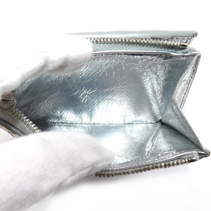 Bottega Veneta Pleated Intrecciato Small Wallet