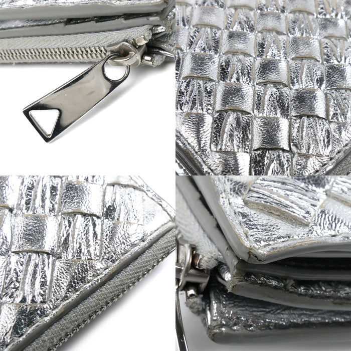 Bottega Veneta Pleated Intrecciato Small Wallet