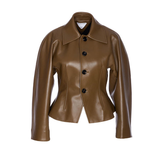 Bottega Veneta Women Leather Jacket
