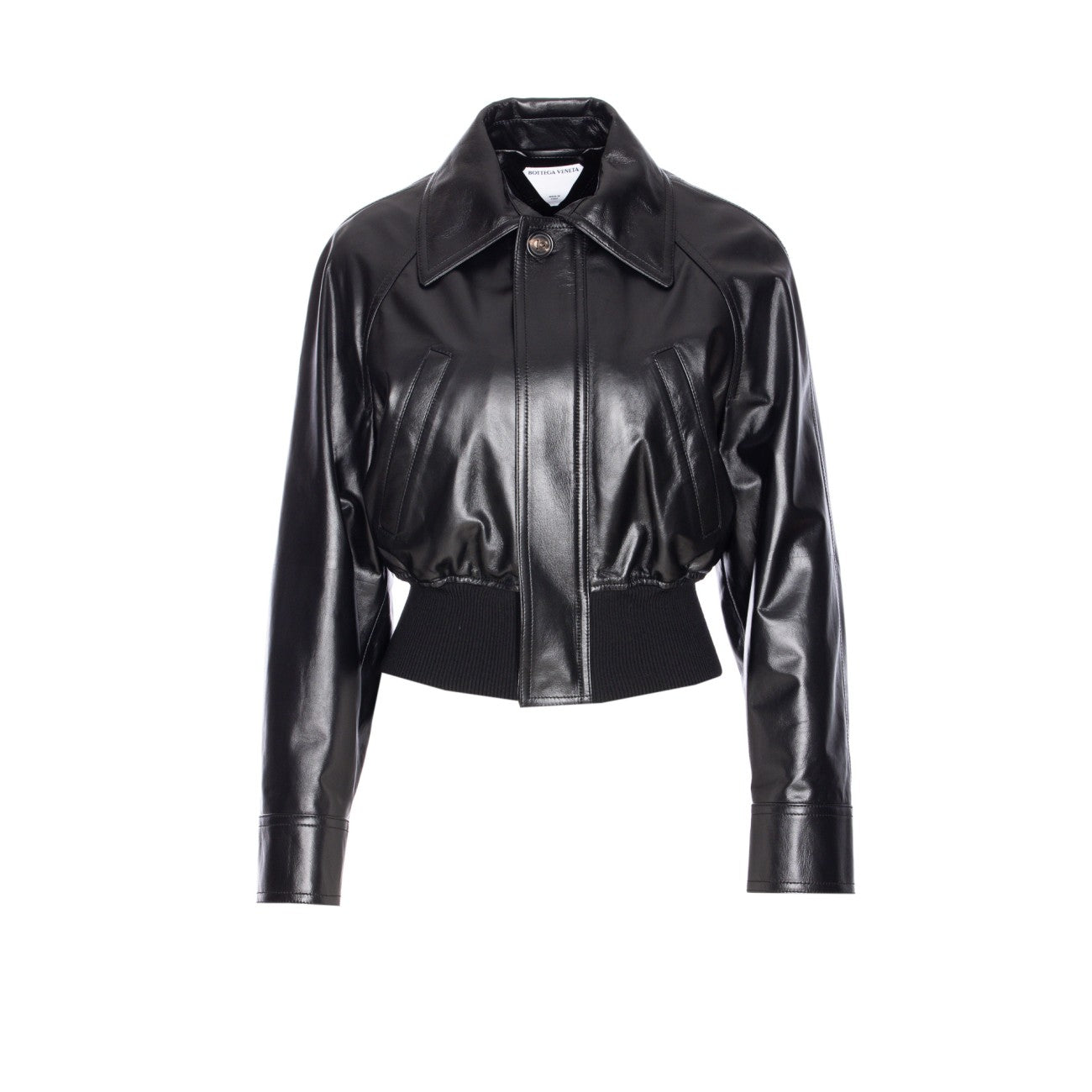 Bottega Veneta Women Light Leather Jacket