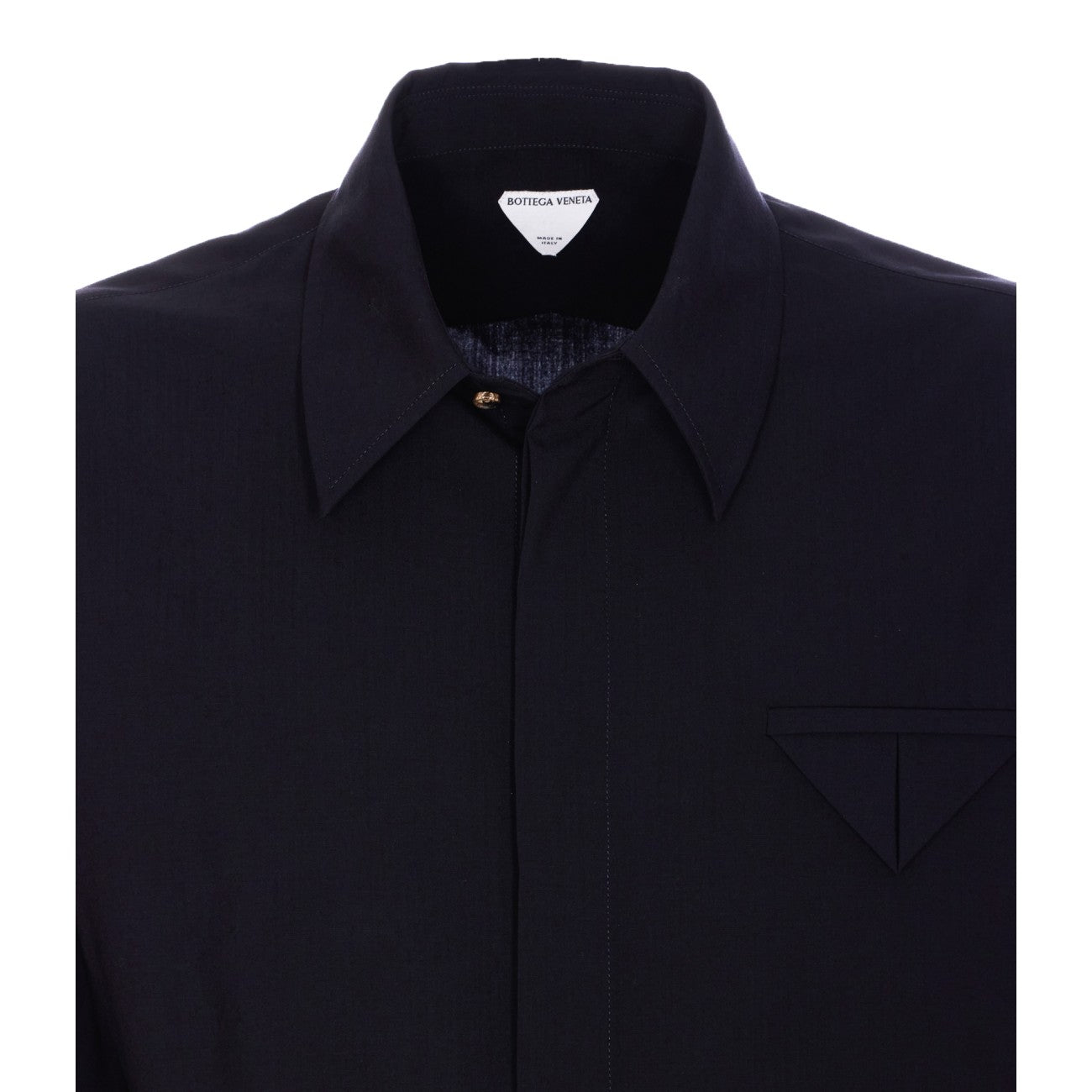Bottega Veneta Men Light Wool Shirt