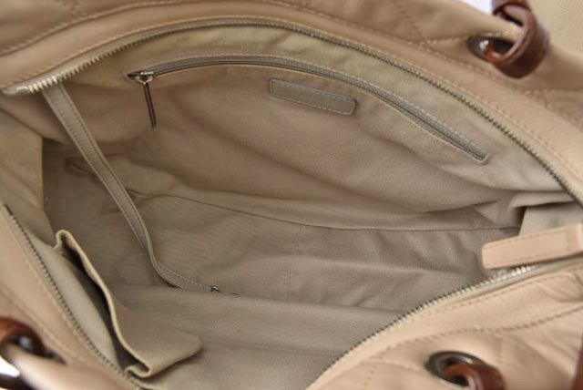 Chanel 2way Leather Tote/Shoulder Bag Chain Coco Mark Quilted