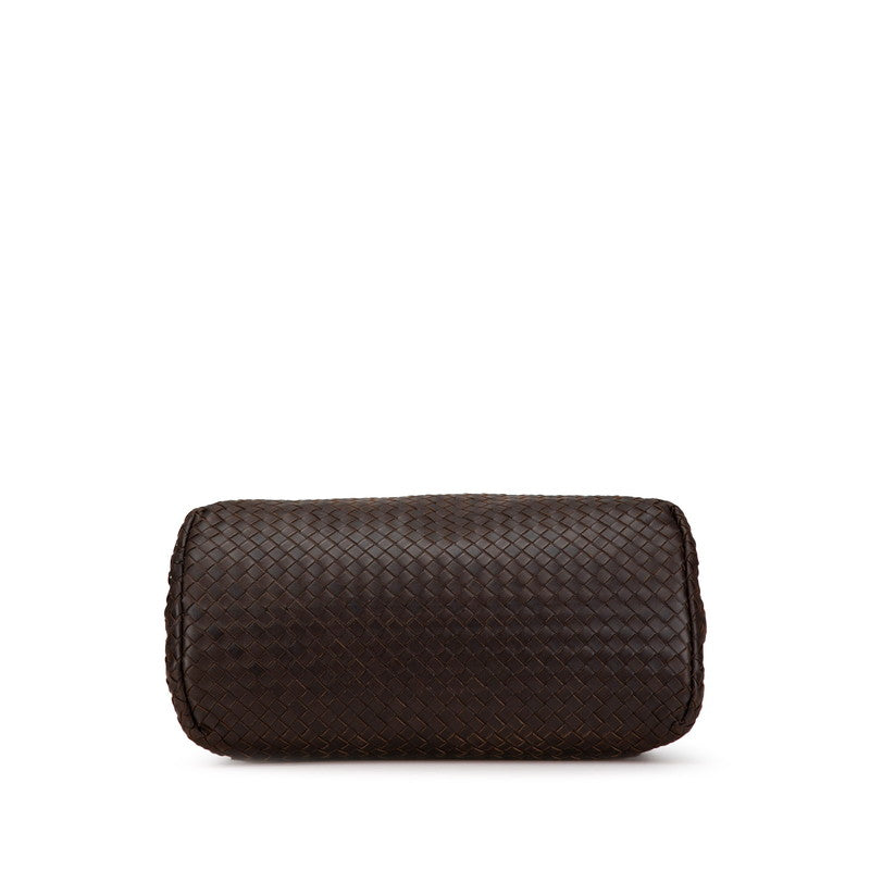 Bottega Veneta Intrecciato Roma Leather Handbag
