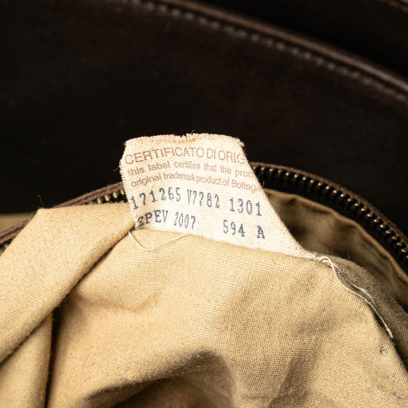 Bottega Veneta Intrecciato Roma Leather Handbag