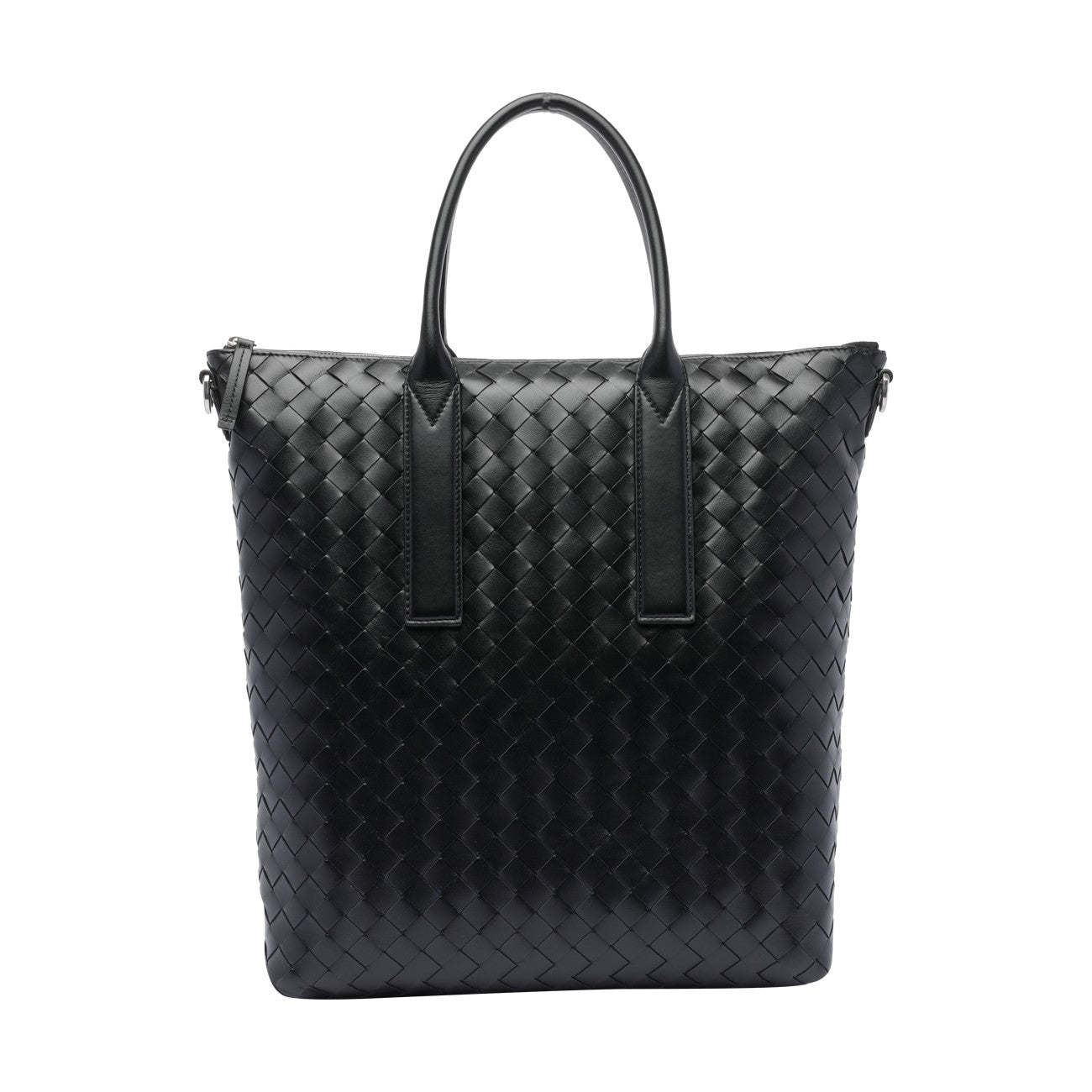 Bottega Veneta Men North-South Zipped Intrecciato Tote