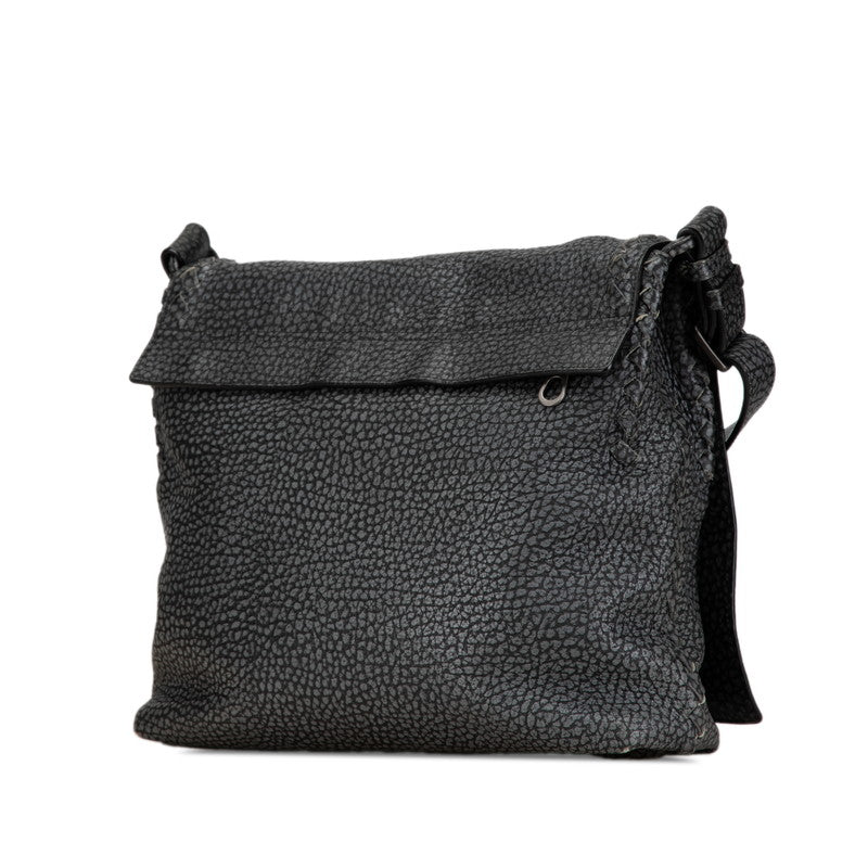 Bottega Veneta Intrecciato Leather Messenger Bag