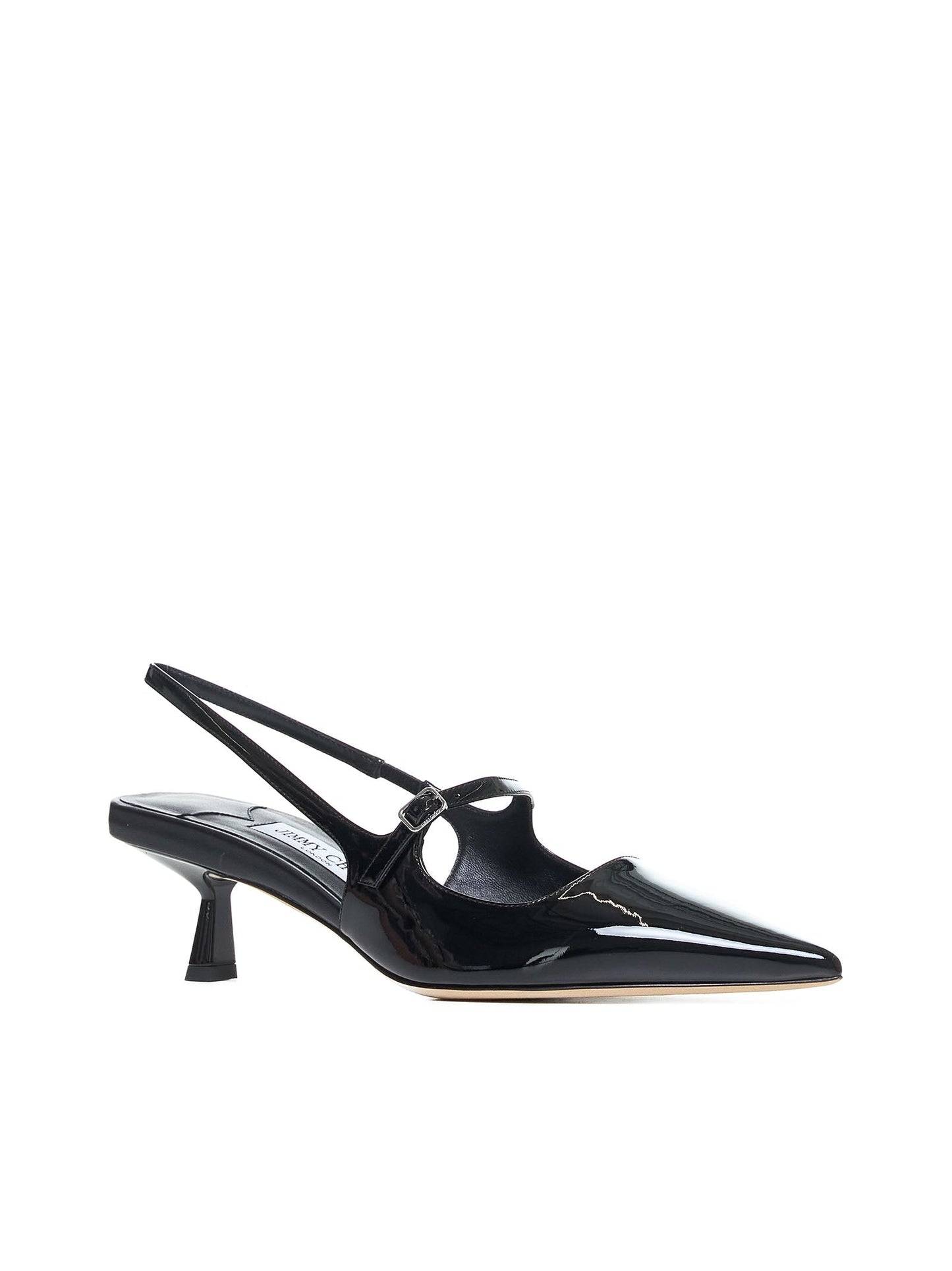 Jimmy Choo Women Didi Patent Leather Slingback Pumps