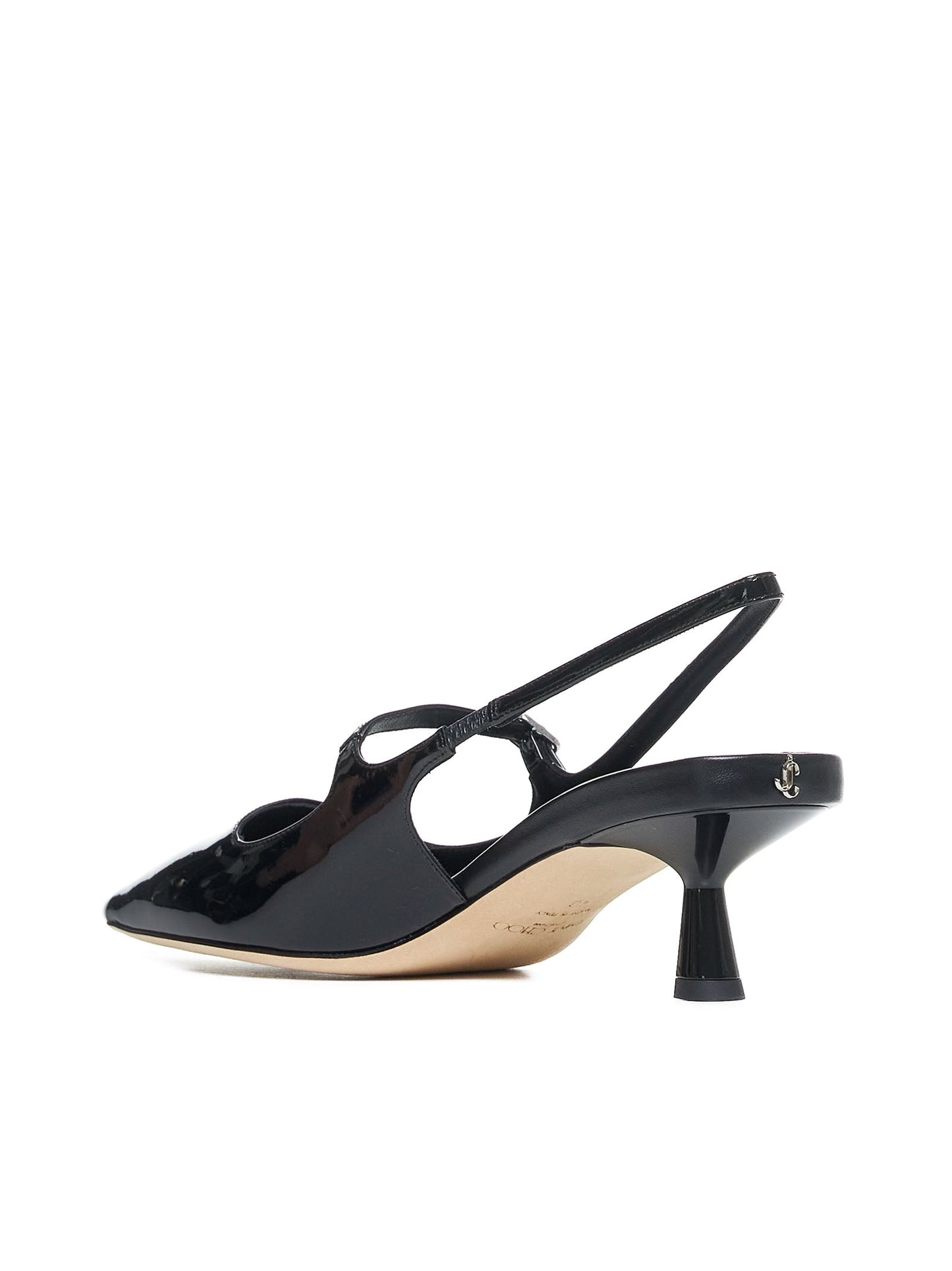 Jimmy Choo Women Didi Patent Leather Slingback Pumps